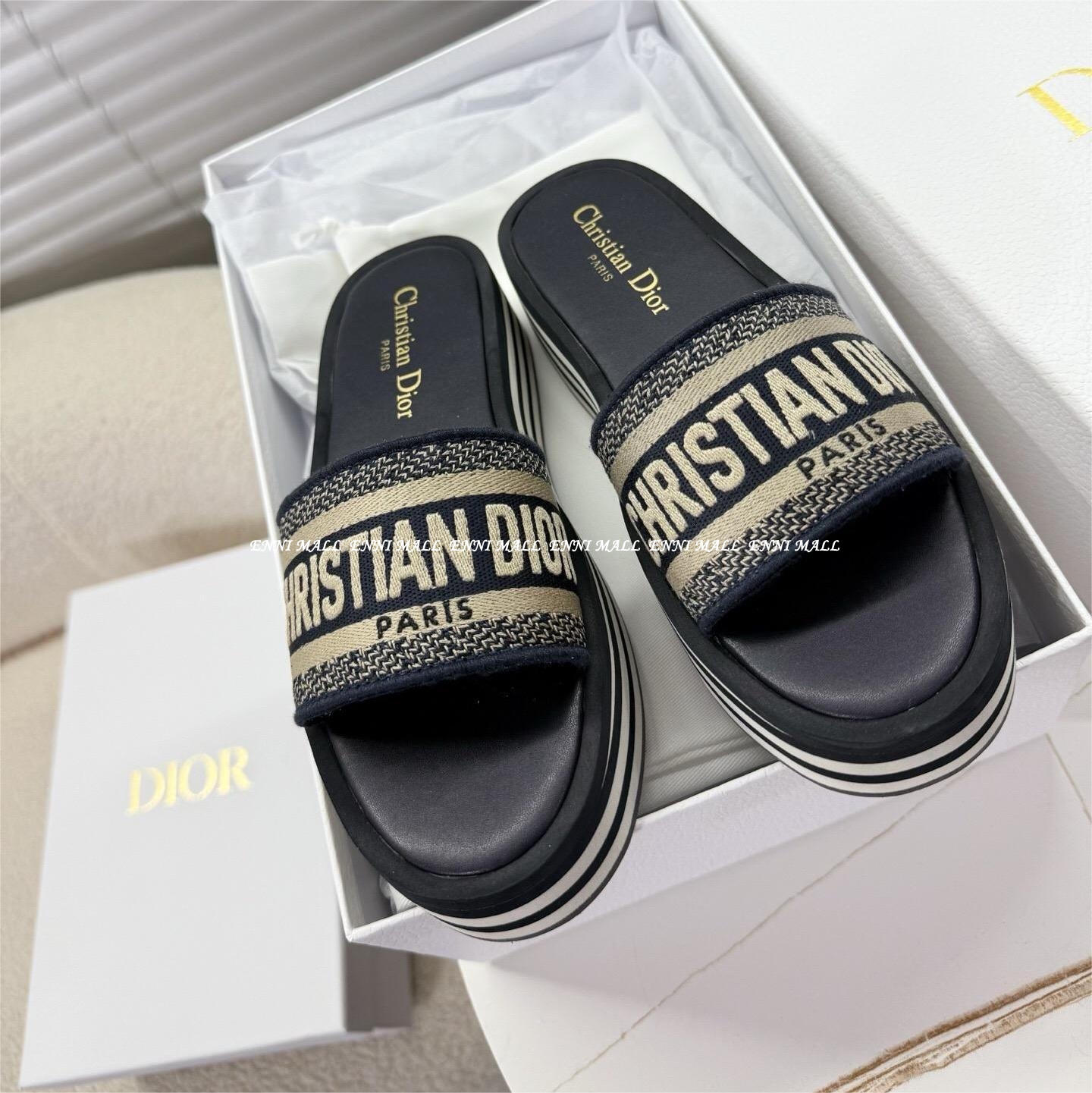 디올 슬리퍼 (3.5cm)