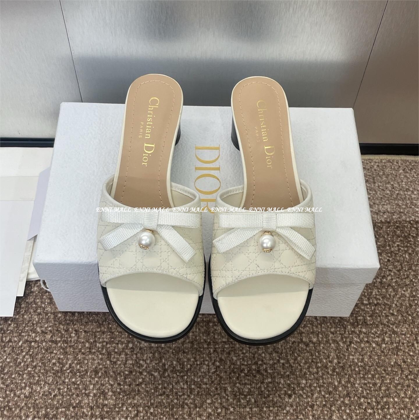 디올 슬리퍼 (6cm)